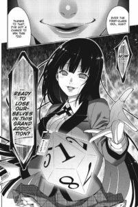 Extrait du manag Kakegurui 