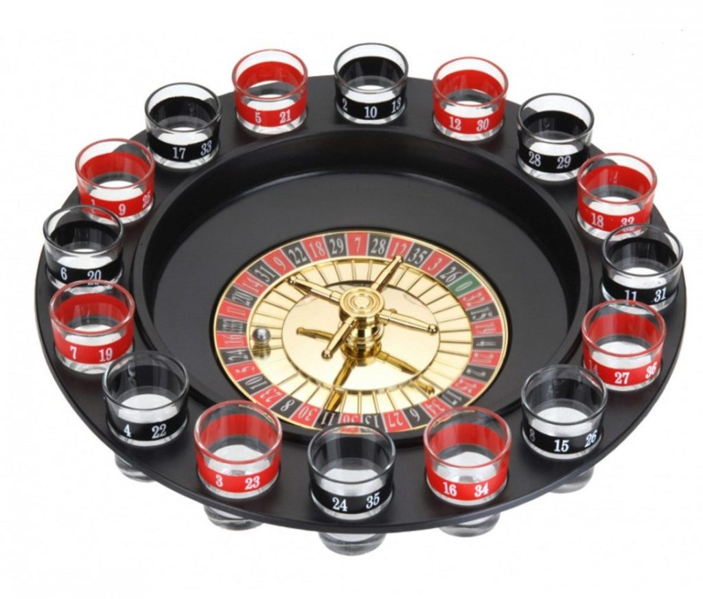 Jeu de roulette à boire