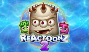 Logo de la machine à sous Reactoonz 2