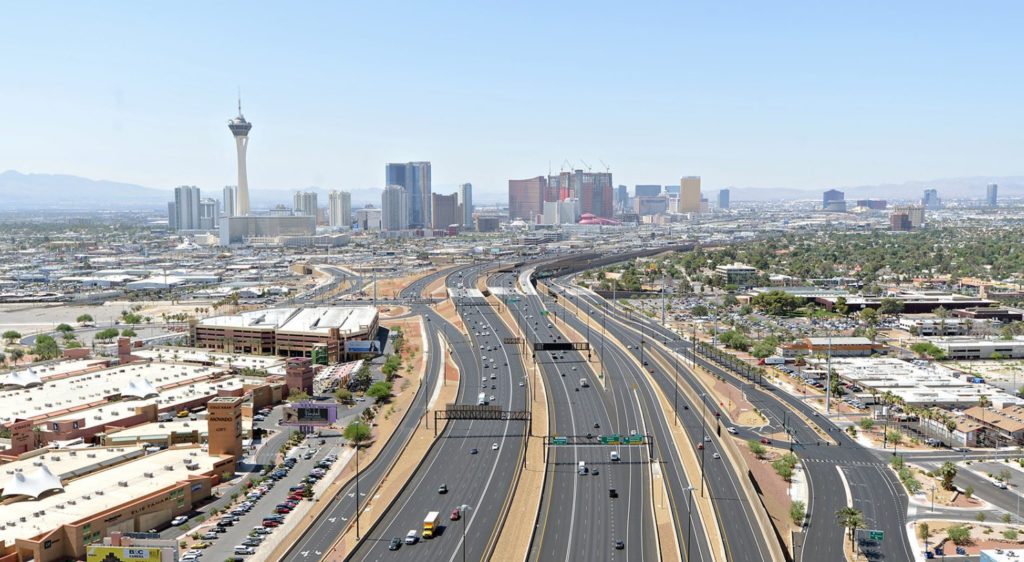 Autoroute à Las Vegas