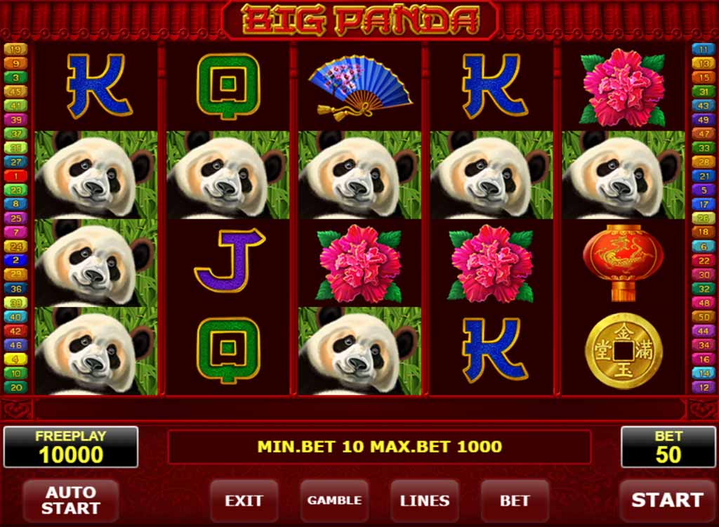 Jouer gratuitement à la machine à sous Big Panda