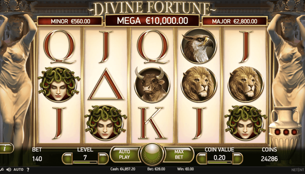 Jouer gratuitement à la machine à sous Divine Fortune