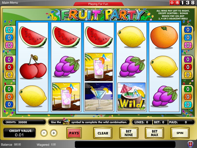 Jouer gratuitement à la machine à sous Fruit Party