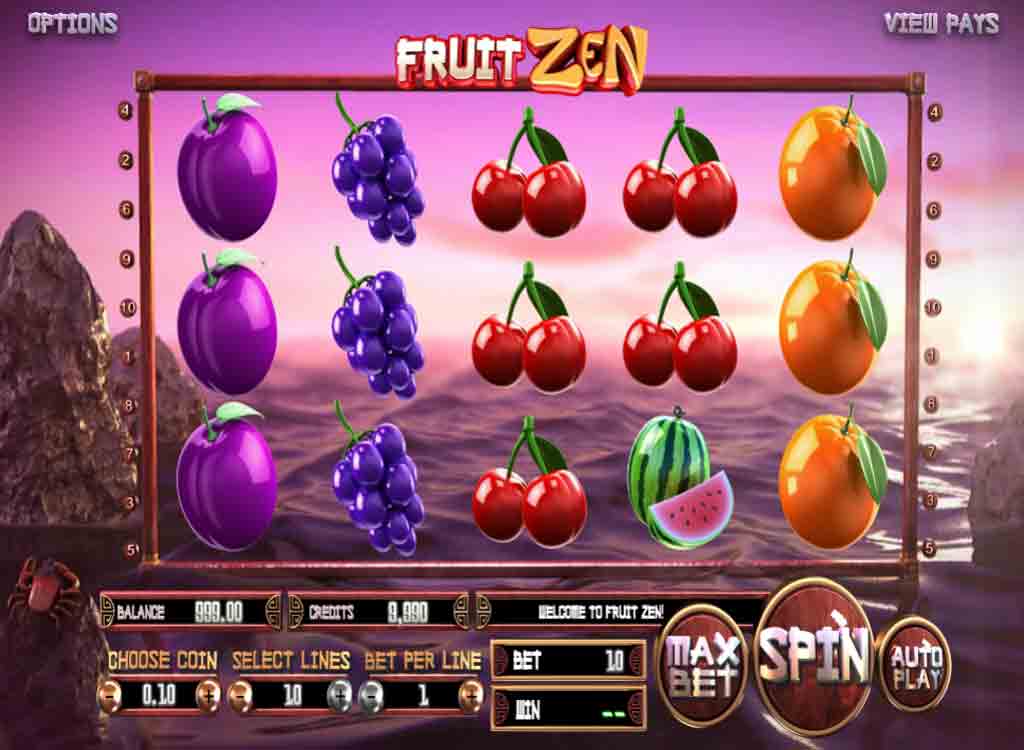 Jouer gratuitement à la machine à sous Fruit Zen