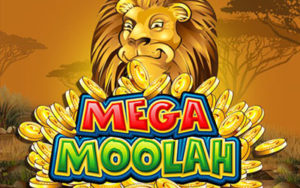 Logo de la machine à sous Mega Moolah