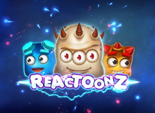 Logo de la machine à sous Reactoonz