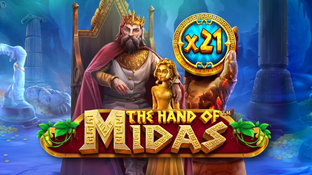 logo de la machine à sous The Hand of Midas
