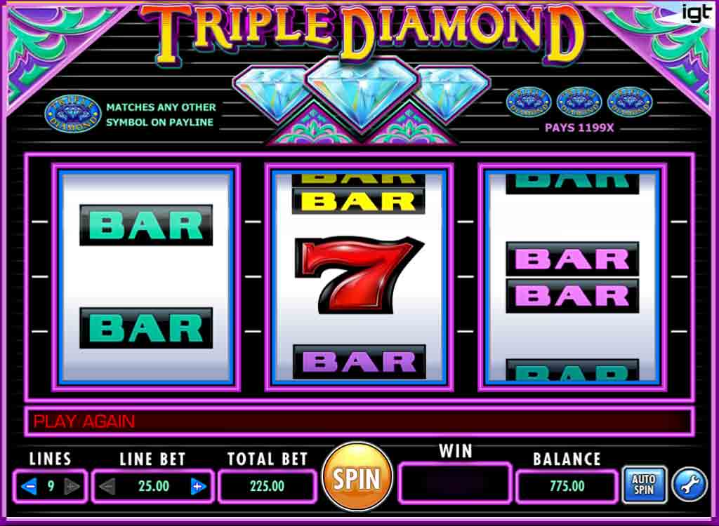 Jouer gratuitement à la machine à sous Triple Diamond