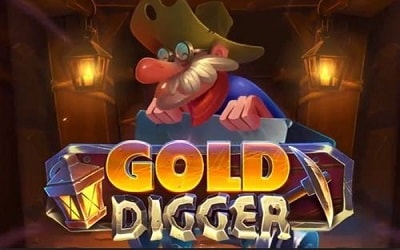Logo de la machine à sous Gold Digger