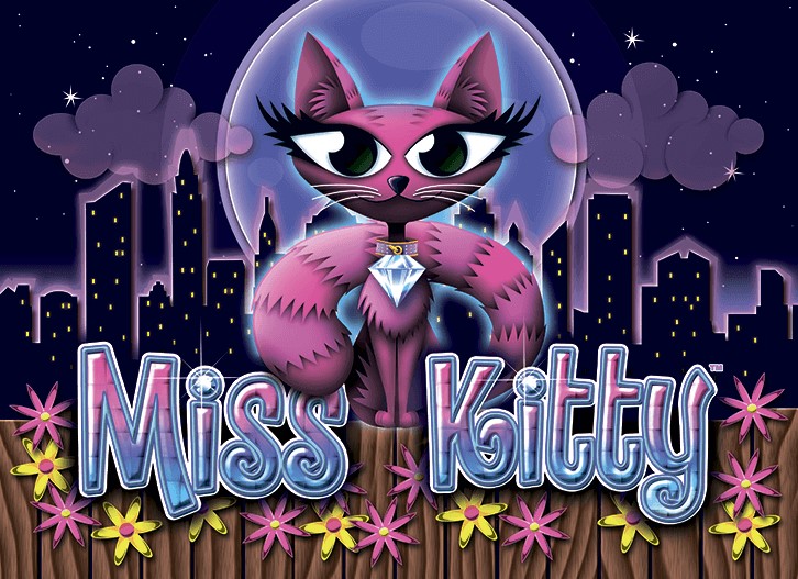 Logo de la machine à sous Miss Kitty 