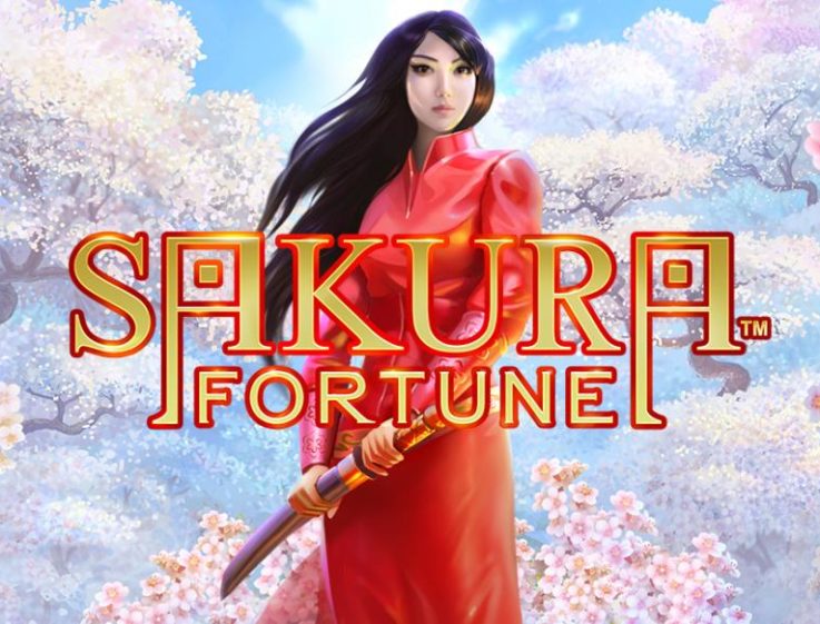 Logo de la machine à sous Sakura Fortune