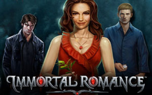 Logo de la machine à sous immortal romance