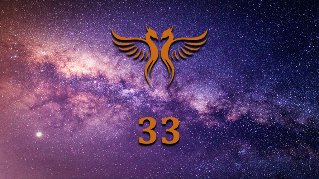 Flamme jumelle du nombre 33