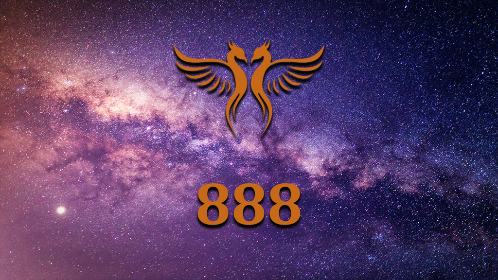 Flamme jumelle du nombre 888