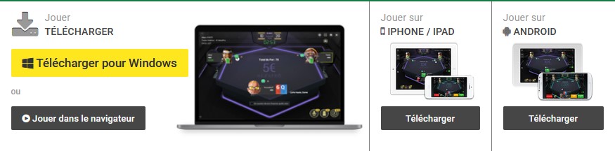 Jouer sur mobile ou tablette sur unibet France